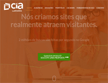Tablet Screenshot of ciawebsites.com.br